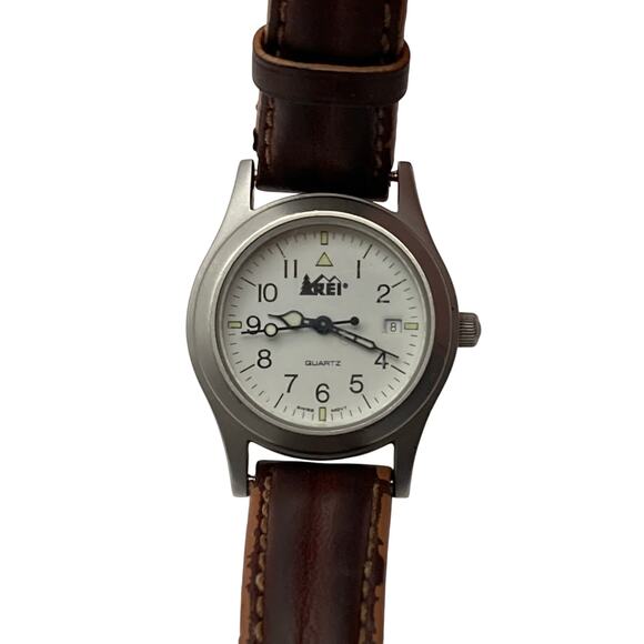REI Accessories - REI Swiss Movement Women's Watch  27mm Quartz -  Date Time New Battery - WR 5ATM